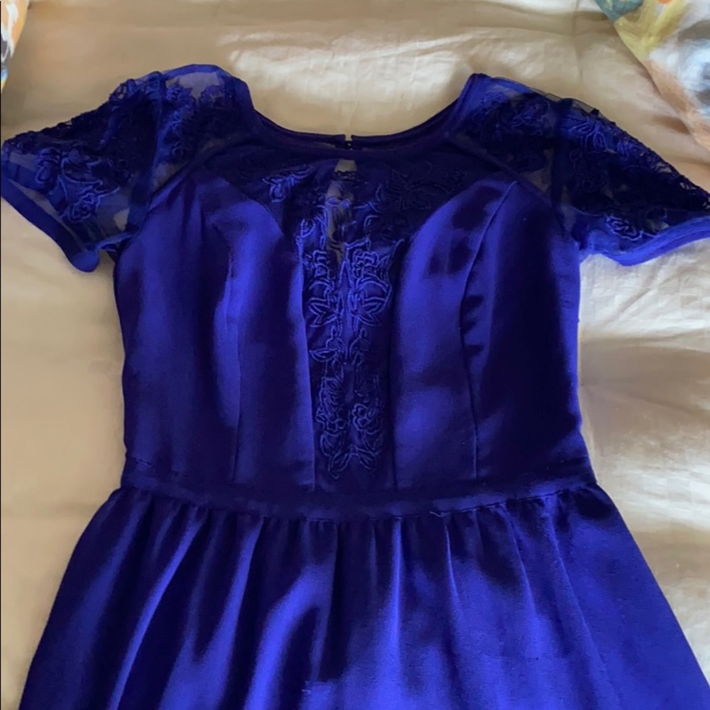 Blue/purple sundress